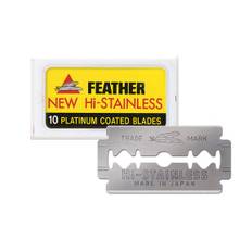 Feather Dubbelrakblad 10-pack
