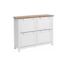 Loft24 Temse Skolåda 125 cm - Vit/Brun Byrå Vit