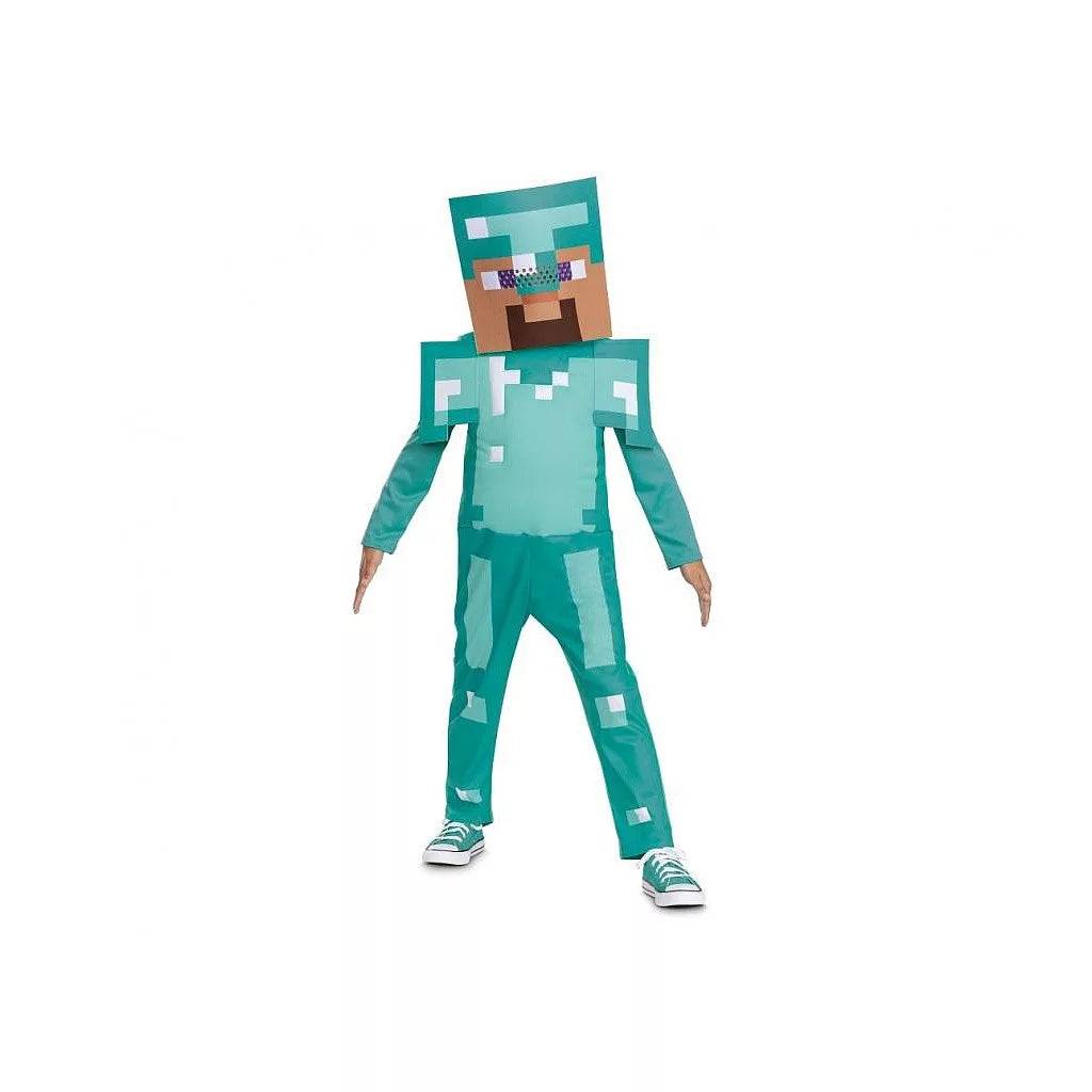 Minecraft Diamond Steve Kostume (mini).