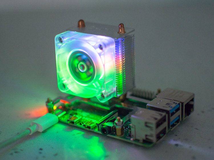 ICE Tower CPU Cooling Fan for Raspberry Pi (Support Pi 4)
