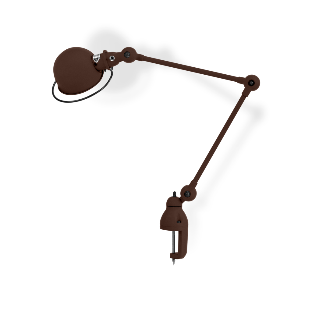 Loft D4040I bordlampe (m/klemme) fra Jieldé - Chocolate / Mat