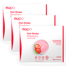 3 x Nupo Diet Shake Strawberry (960 g)