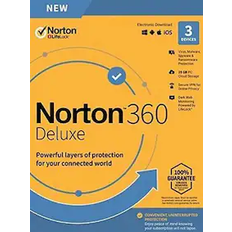 Norton 360 Deluxe Non-Subscription (3 Devices, 1 Year) - NortonLifeLock Key - EUROPE