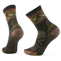 Smartwool Hike Light Cushion Soaring Mid Crew Sock Vandringsstrumpor Storlek XL Färg brun