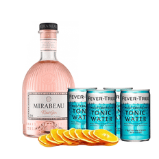 Mirabeau Rosé Gin 43% 70 cl. Ginpakke