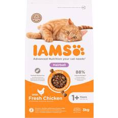 Iams Adult Hairball Control Chicken 3 kg.