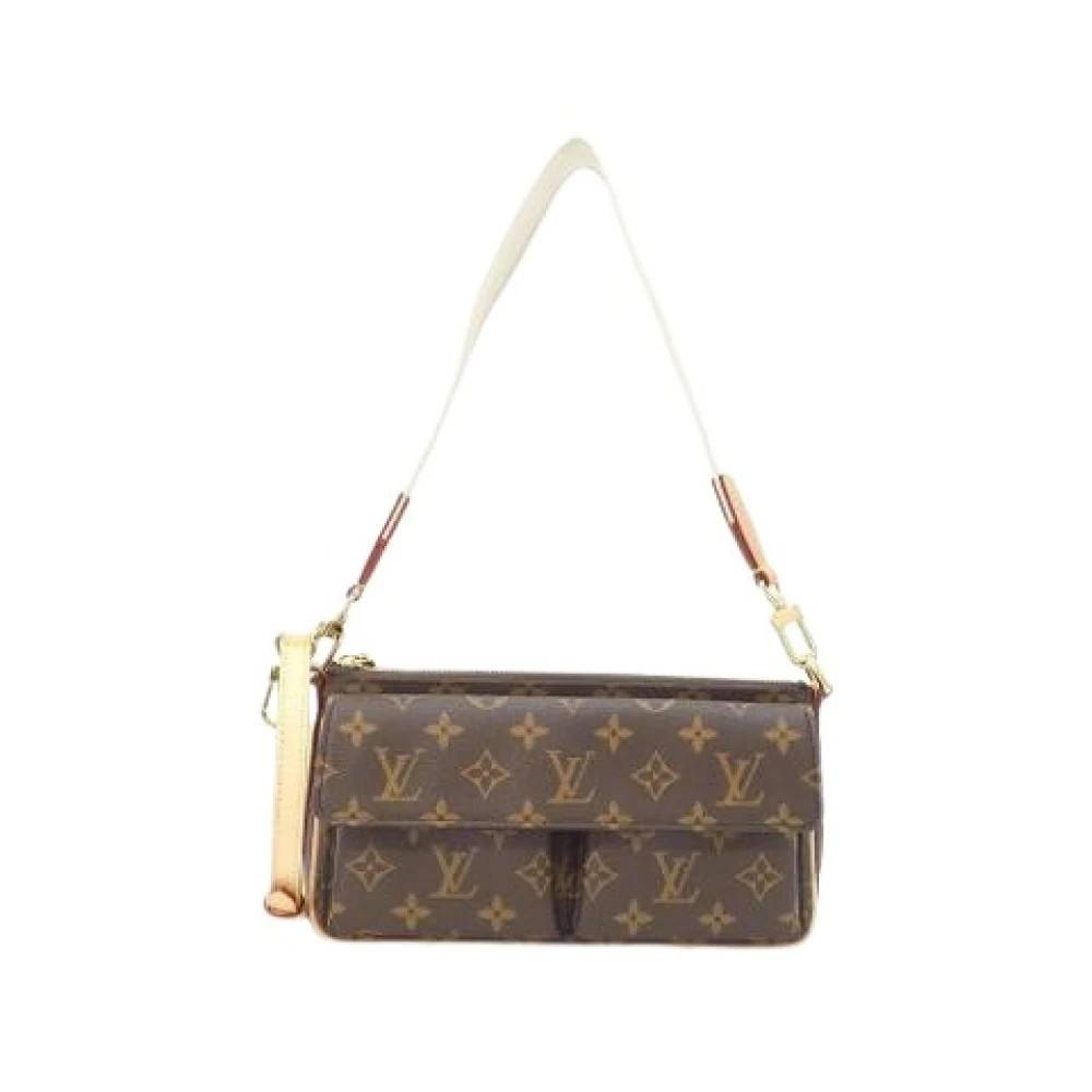 Louis Vuitton Vintage Pre-owned M46999 Skuldertaske - Vintage - Dame - Brun - ONE SIZE - Uld