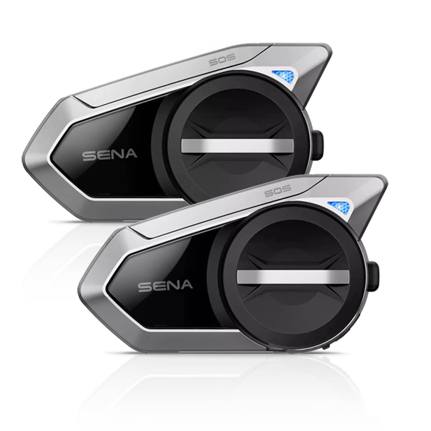 Sena 50S Bluetooth Communication System with Mesh Intercom Dual Pack