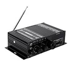 Booso AK380 Bluetooth-Förstärkare HiFi Audio Karaoke 2-Kanals Hemmabioförstärkare Effektklass D-Förstärkare USB SD AUX-Ingång