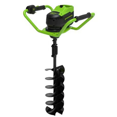 Greenworks GD60EA Jordborr utan batteri och laddare