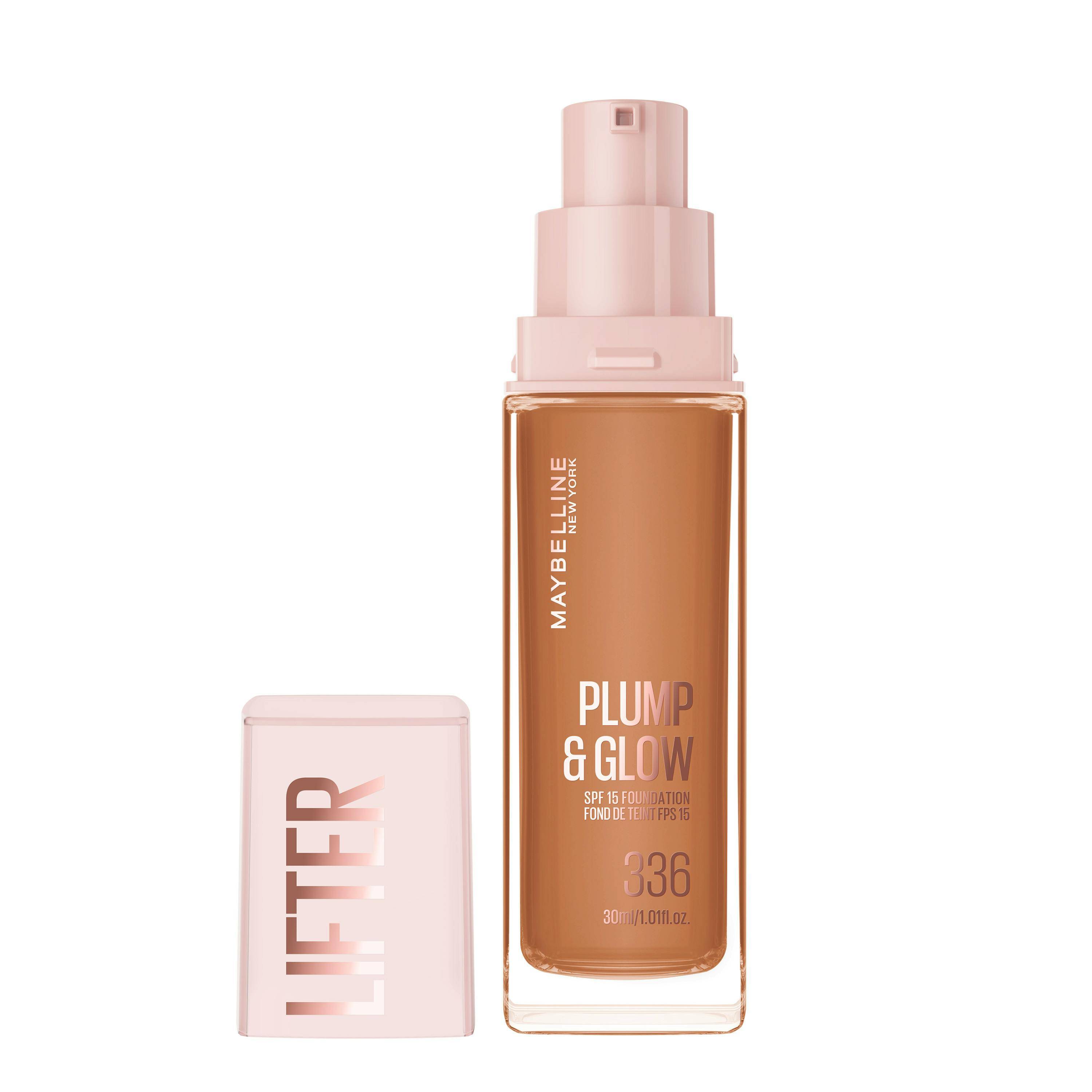 Maybelline Lifter Plump & Glow Foundation 336 30 ml