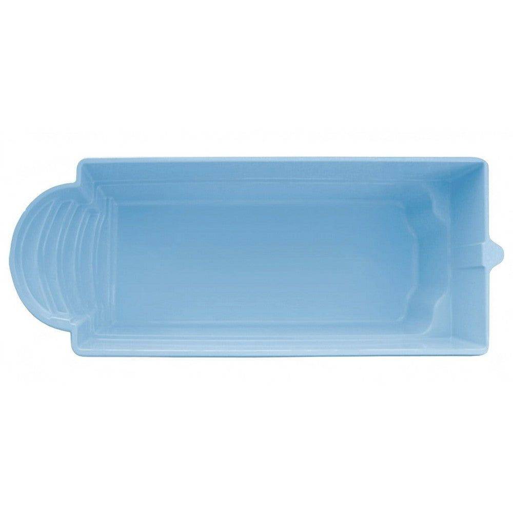 Fjordpool Glasfiberpool Borgholm 6,9x3,2x1,55m - 6.9x3.2x1.55m