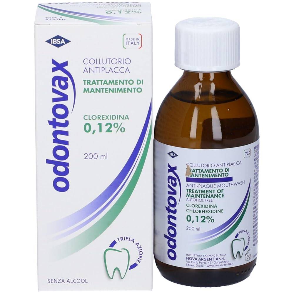 Klorhexidin Mundskyl 0.12 % ODONTOVAX 200 ml