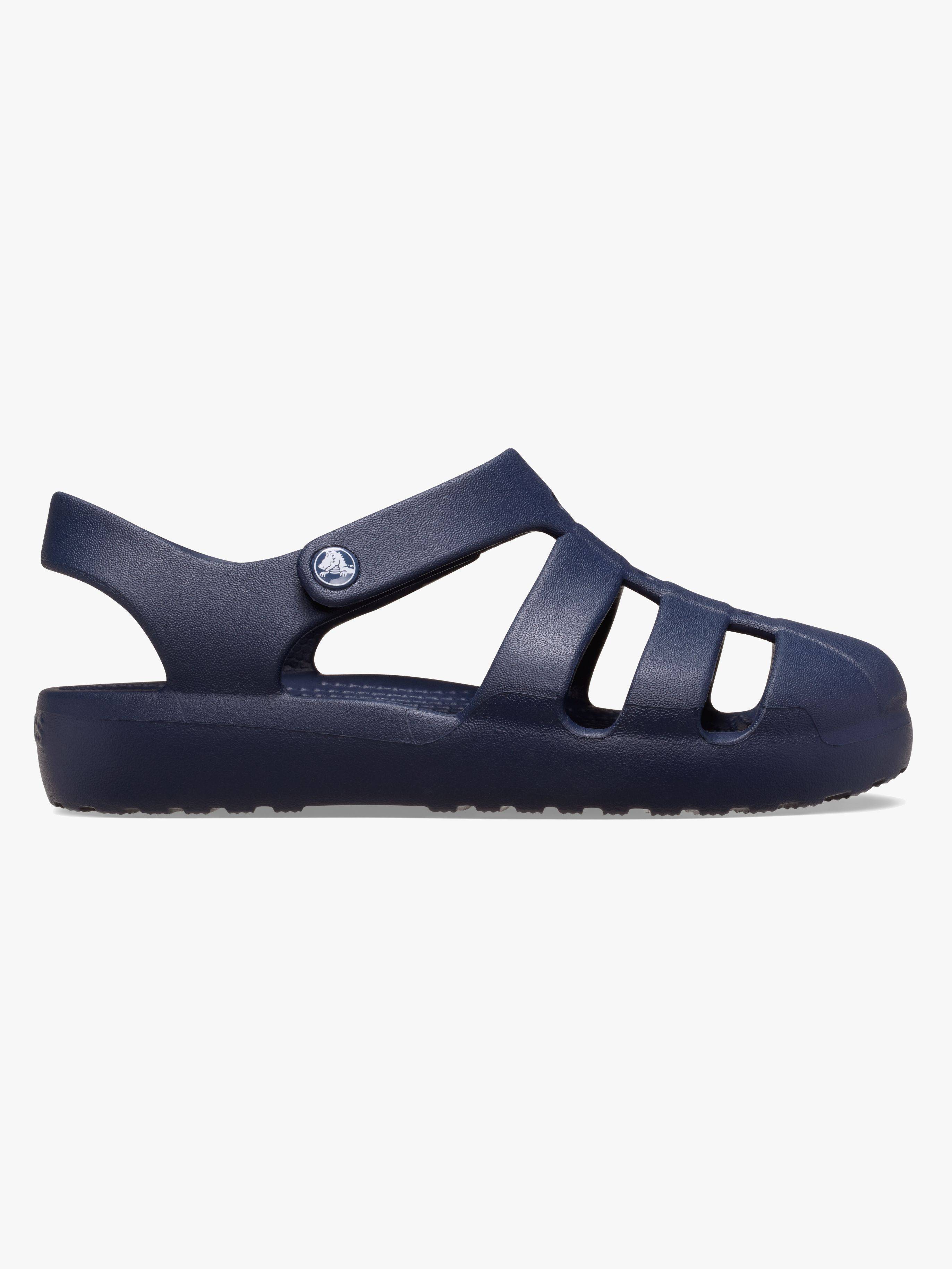 Crocs Classic Fisherman Tofflor, Navy, 24-25