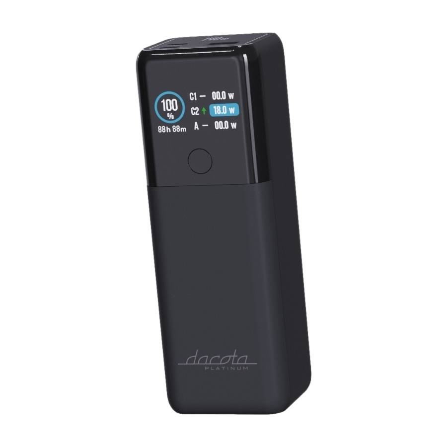 Dacota Platinum 140W Powerbank 27 000 mAh, svart
