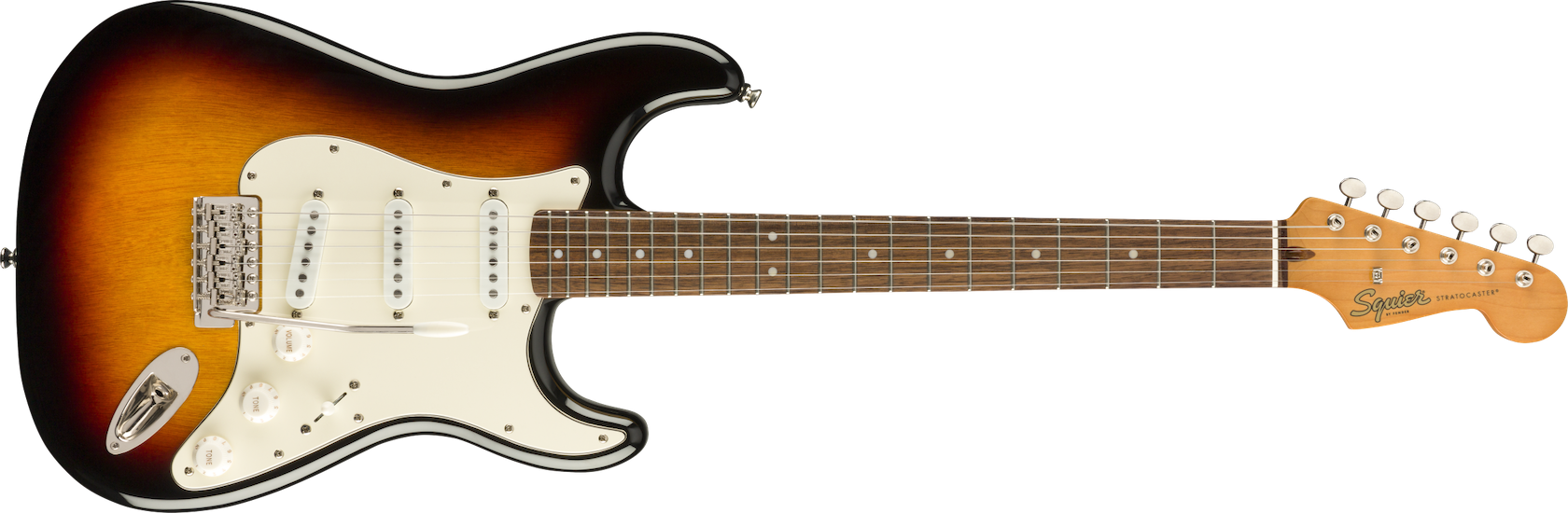 Squier Classic Vibe '60s Stratocaster, Laurel - 3-Color Sunburst