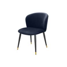 Volante matstol sammet savona midnight blå - Blå (A. 56 / B. 64 / C. 82 / D. 48 / E. 46 cm)