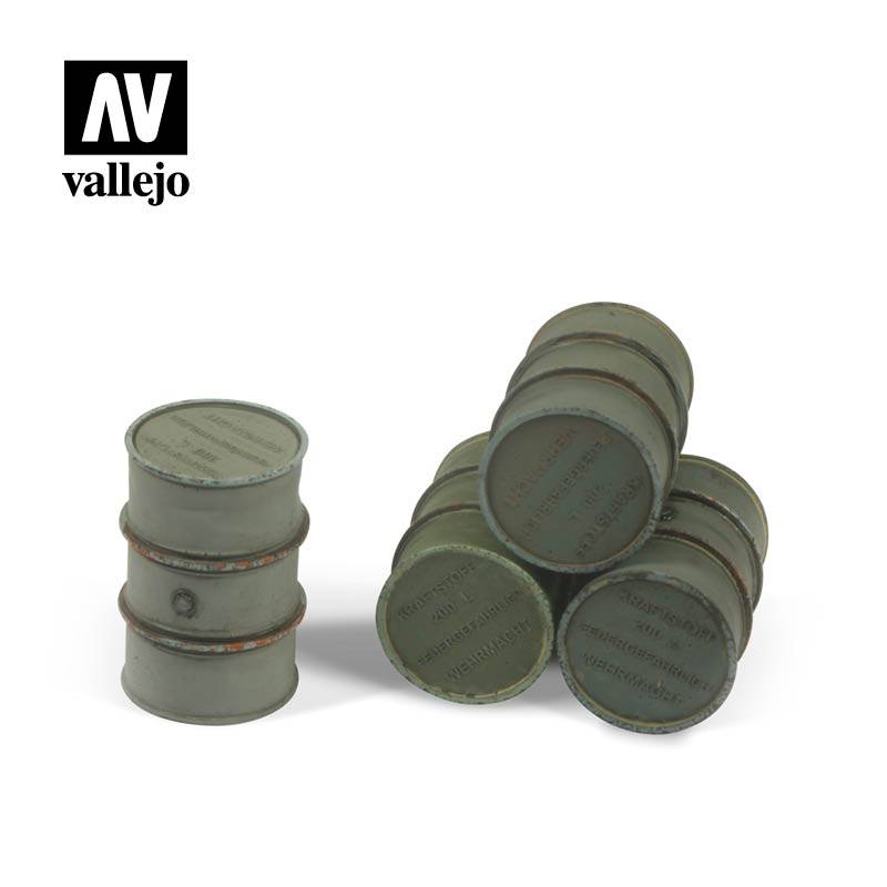 Wehrmacht Fuel Drums 1/35