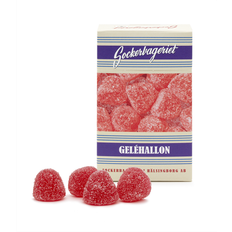 Geléhallon i klassisk retroask 100g
