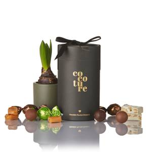 Påskemix i sort Cocoture gaverør - 250g