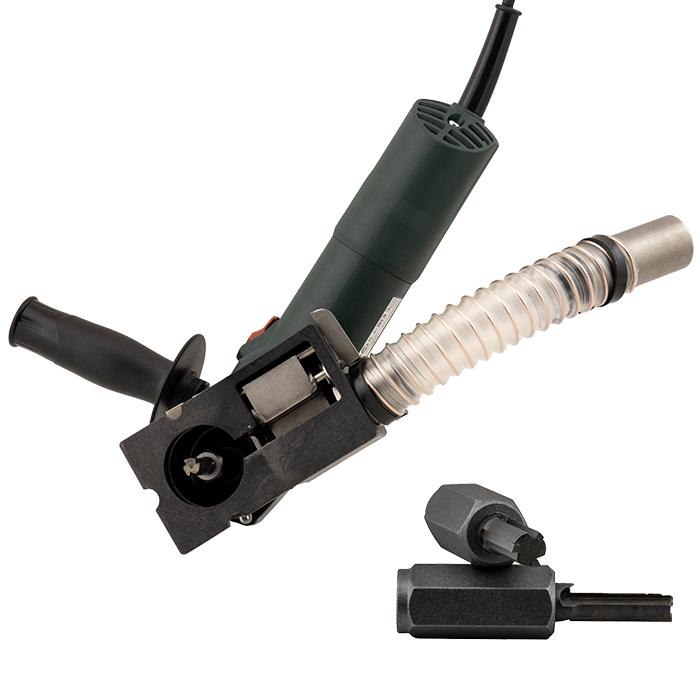 3 Skærs Fugefræserstift Metabo Startsæt Nylon m/Styreskinne 10mm.
