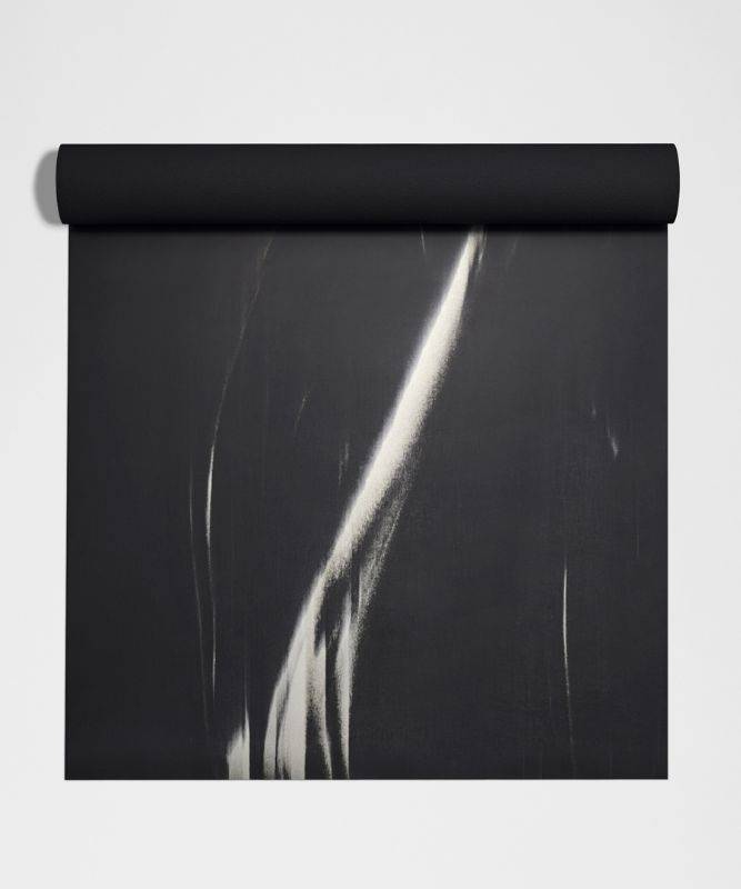 lululemon – The (Big) Mat 5 mm Aus FSC zertifiziertem Kautschuk – Größe 5 mm in Black/White