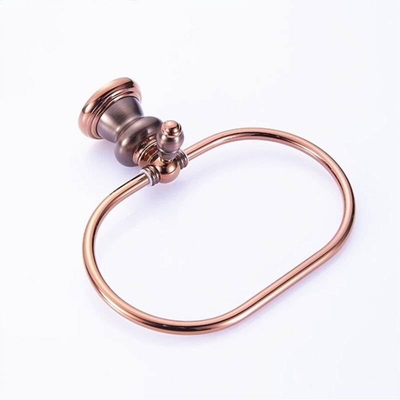 Kopparbrun bbronze roséguld handduksring europeisk antik handduksring