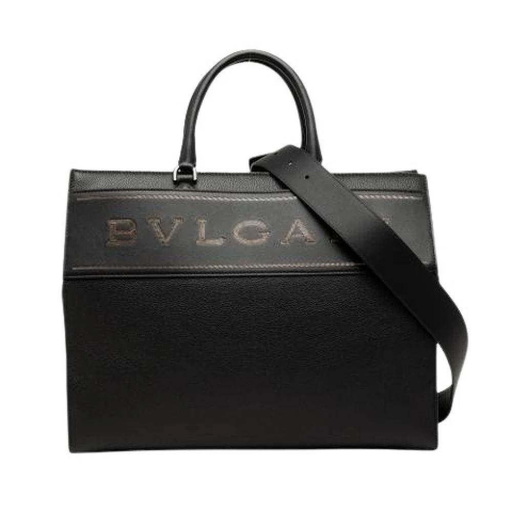 Bvlgari Vintage - Pre-owned Vintage Satchel Vintage - Dam - ONE Size - Läder