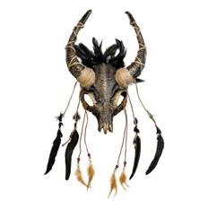 Shaman Mask med Fjer