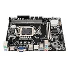 Dubbla DDR4 Stationära Moderkort Stöder LGA1200 GEN 10 CPU, PCIe 3.0 X16 Slot, HD Multimedia Interface för Hem, Kontor, Spel med Gigabit LAN, VGA,