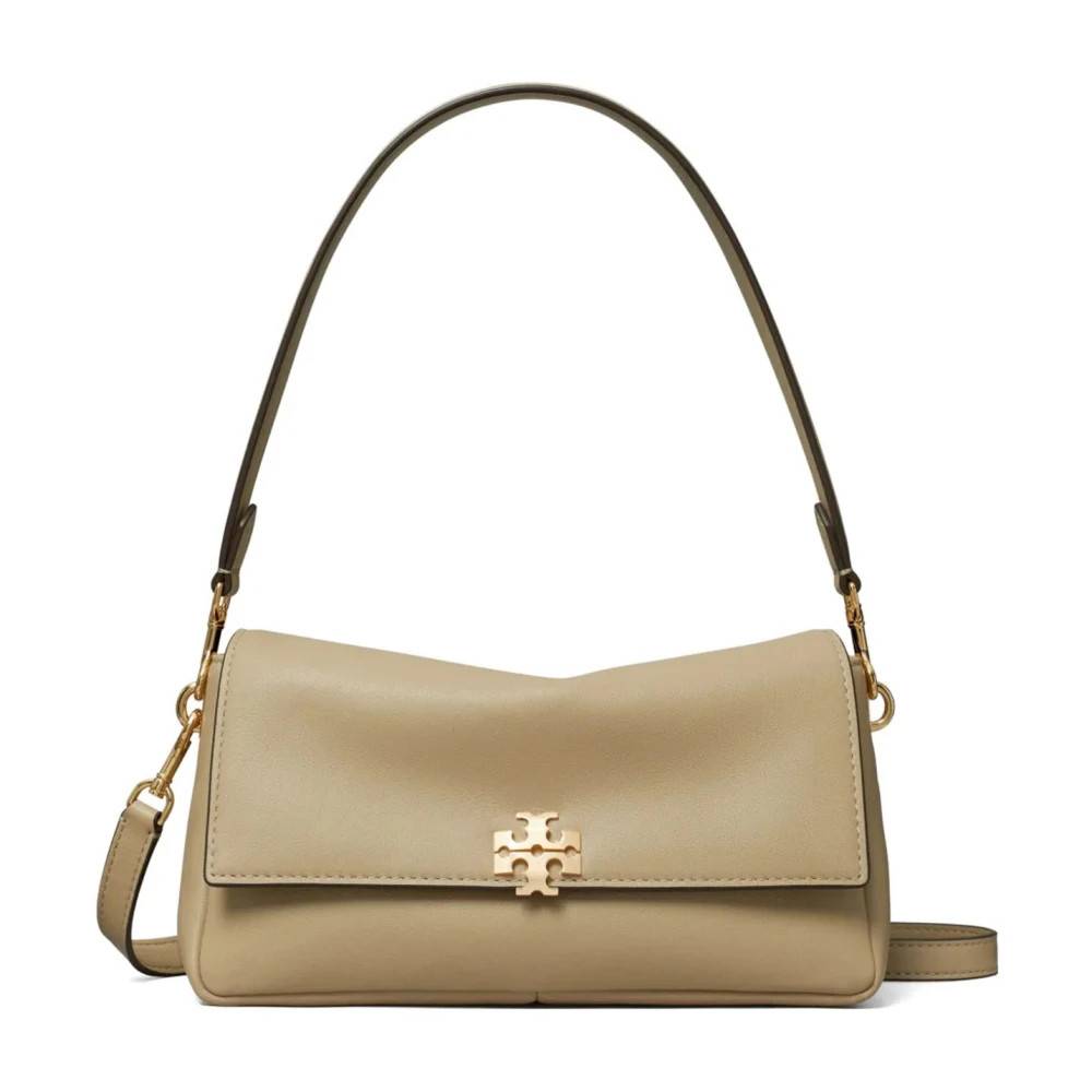 Tory Burch Skuldertaske - Tasker - Dame - Beige - ONE SIZE - Uld