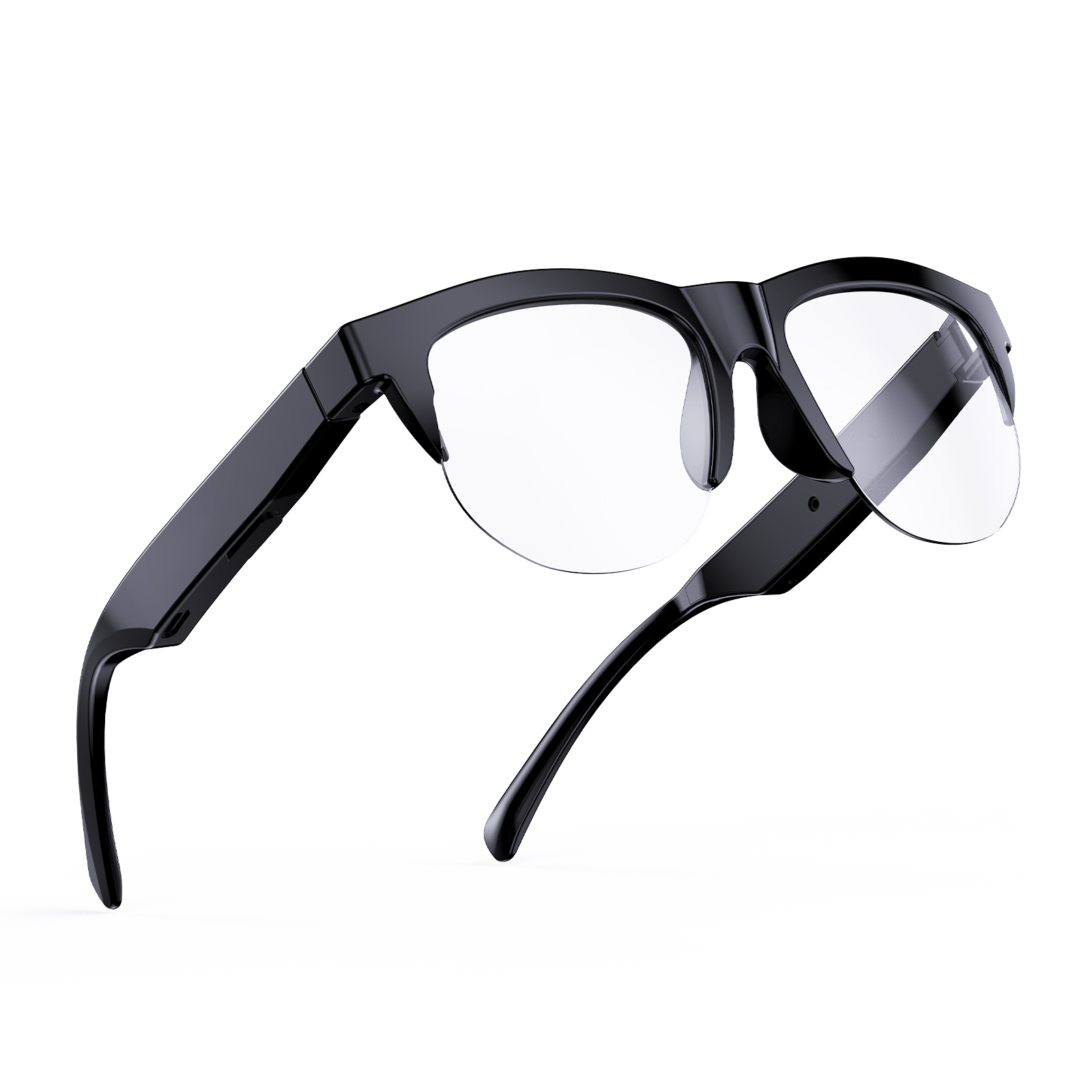 Wireless Smart Glasses 2-in-1 Glasses Earphone, Wireless Stereo Headset With Mic For Calling Music