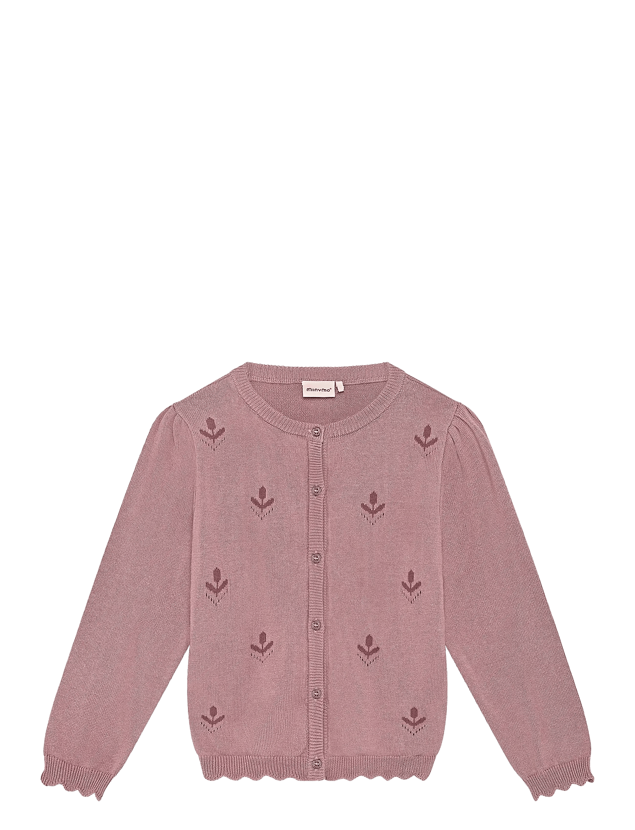 Minymo Cardigan Knit - Pink - 128