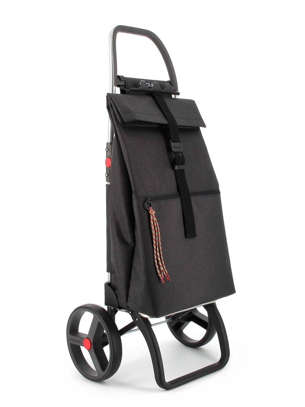 Rolser 2LRSG Big Tweed Shoppingvagn 44L, Svart