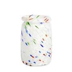 M Splash Vase W/ Roll Neck - Multicolor - 01