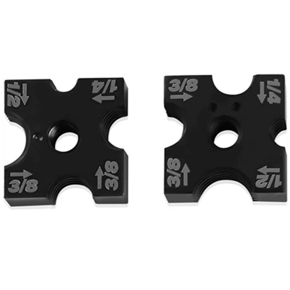 2PCS NEW 48-44-2872 1/4 , 3/8 , 1/2 Cutting Die Set For Milwaukee 2872-20