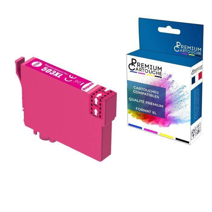 Cartridge for EPSON 503XL 503 XL Peppers Compatible Magenta x 1 C13T09R34010 - PREMIUM CARTRIDGE Expression Home XP-5200, Expressio
