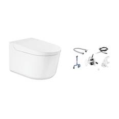 Grohe Sensia Basic douchetoilet-pakke, uden skyllekant, antibakteriel, hvid