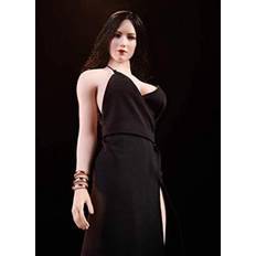 WOOM TOYS C1901B Beautiful Black Evening Dress for Scale Action Figure and head not [TOYBARJAPAN] 1/6 (Body included) svart