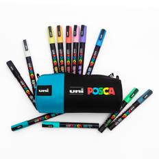 Uni Posca PC-3M Pen Case 12 set Pastel Colors