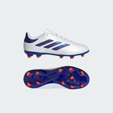 Copa Pure 2 League Firm Ground Kids støvler - Cloud White / Lucid Blue / Solar Red - 32