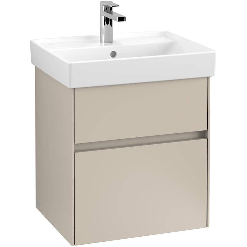 Tvättställsskåp Villeroy & Boch Collaro med 2 Lådor för Inbyggt Tvättställ