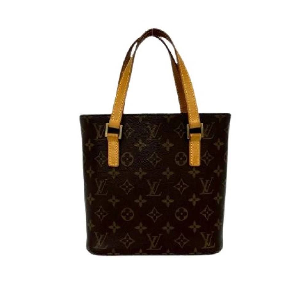 Louis Vuitton Vintage Pre-owned Vavin Monogram Håndtaske - Vintage - Dame - Brun - ONE SIZE - Læder