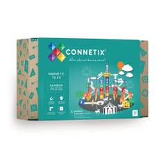 Connetix - Kuglebane - magnetsæt 92 dele - Rainbow