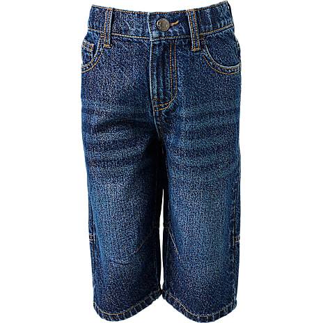 VRS børne denim shorts str. 110/116 - blå