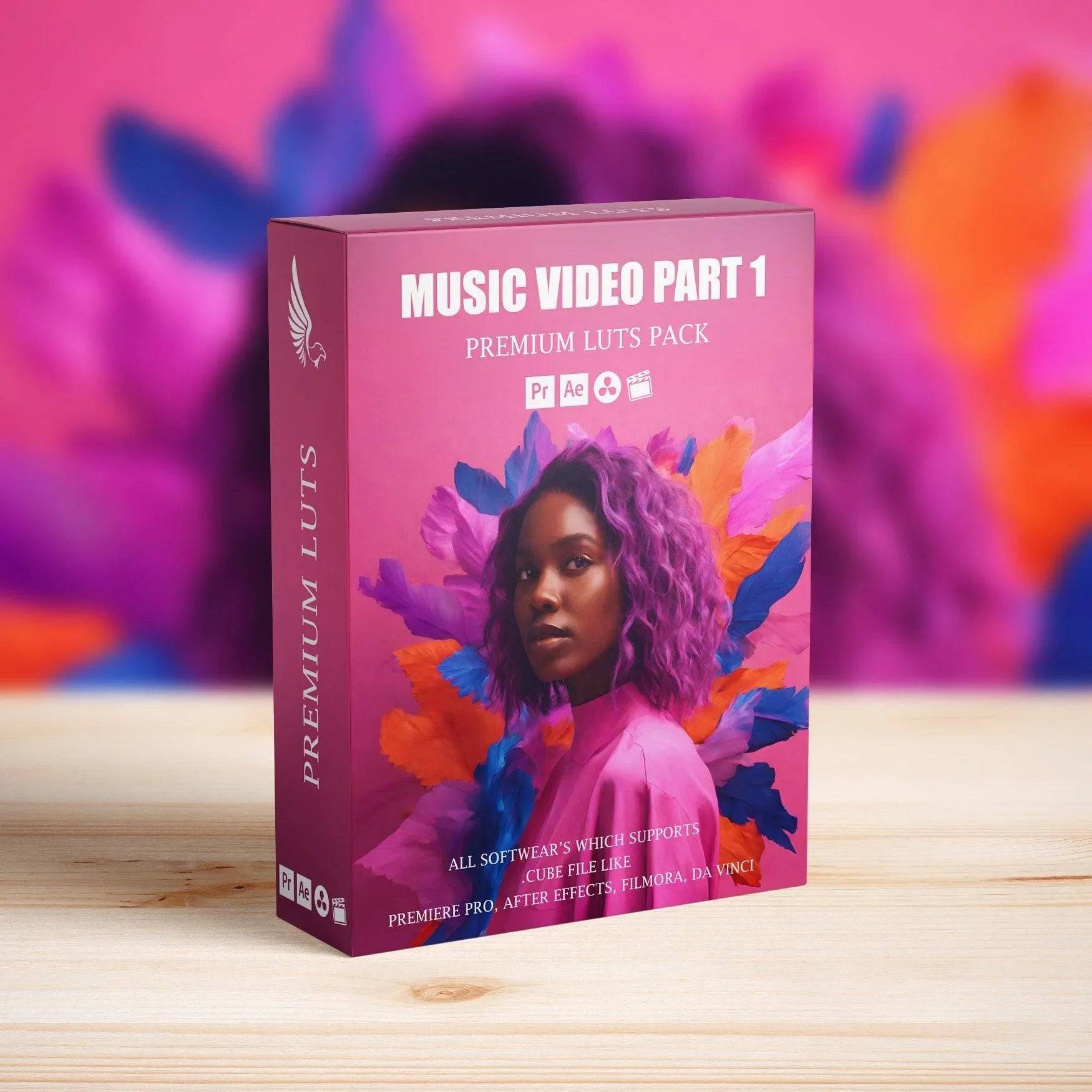 Music Video Color Grading Cinematic LUTS Pack - Part 1 - Personal