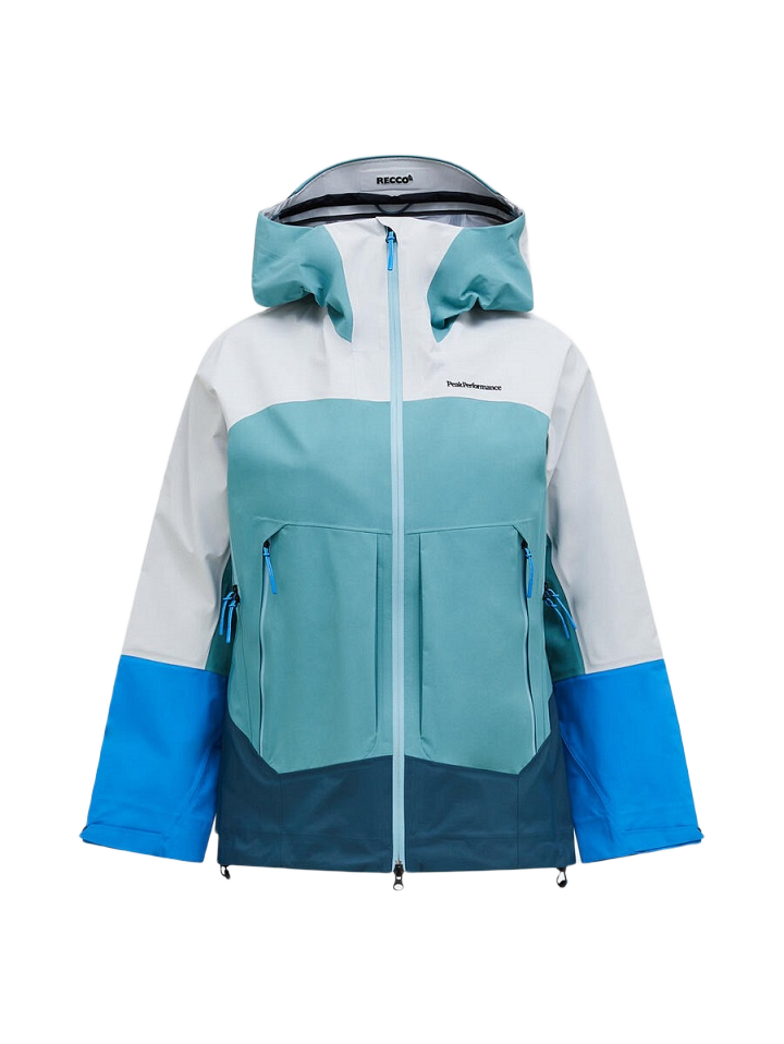 Peak Performance W Vislight GT C-Knit Jacket 42/L ANTARCTICA/DELUDED VISION.