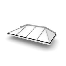 Djup Från 955 Mm Hipped - Entrétak Silvermetallic, 955 Mm, 2100 Mm