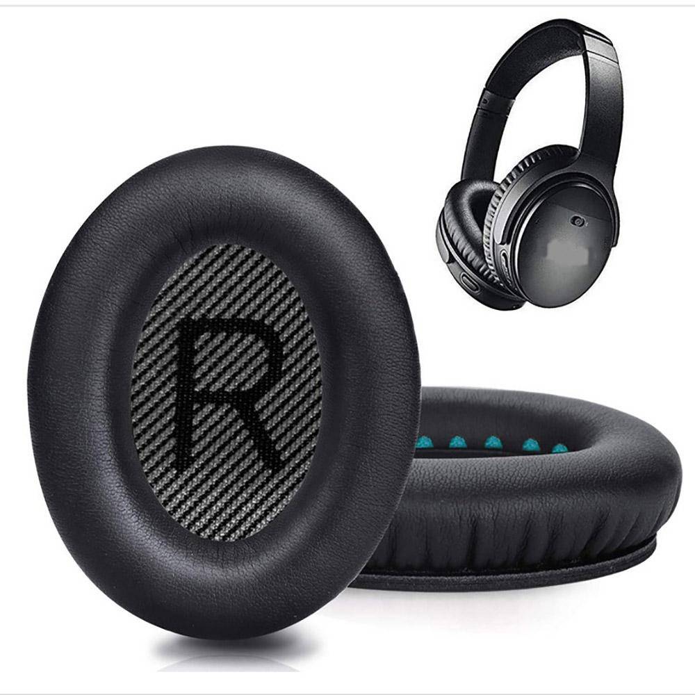 Hörlurar Öronkuddar Minnessvamp Öronkuddar Skydd Öronmuffar Reparationsdelar för BOSE QuietComfort 35, QC35