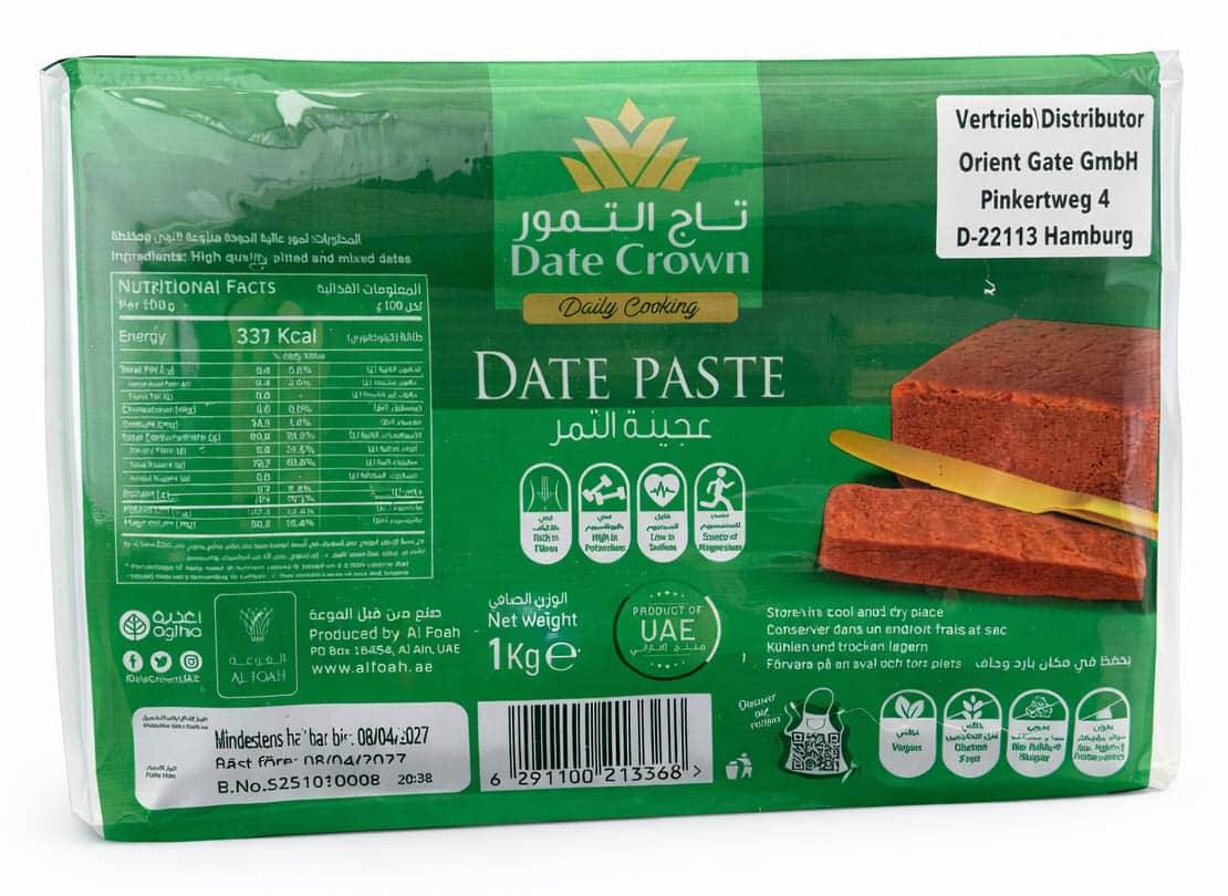 Kronans dadelpasta 1 kg